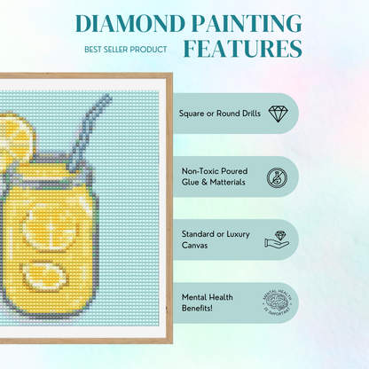 Lemonade | Mini Diamond Painting