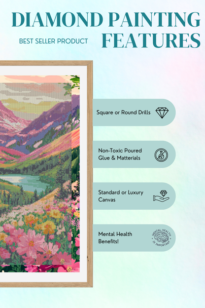 Peace Lake | Portrait Diamond Painting