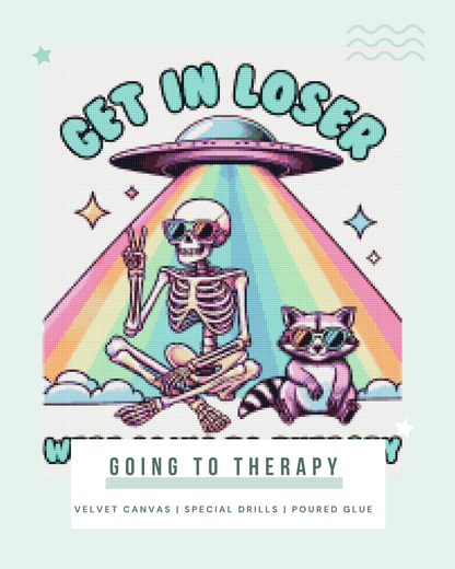 Going To Therapy | Unwell Diamond Painting