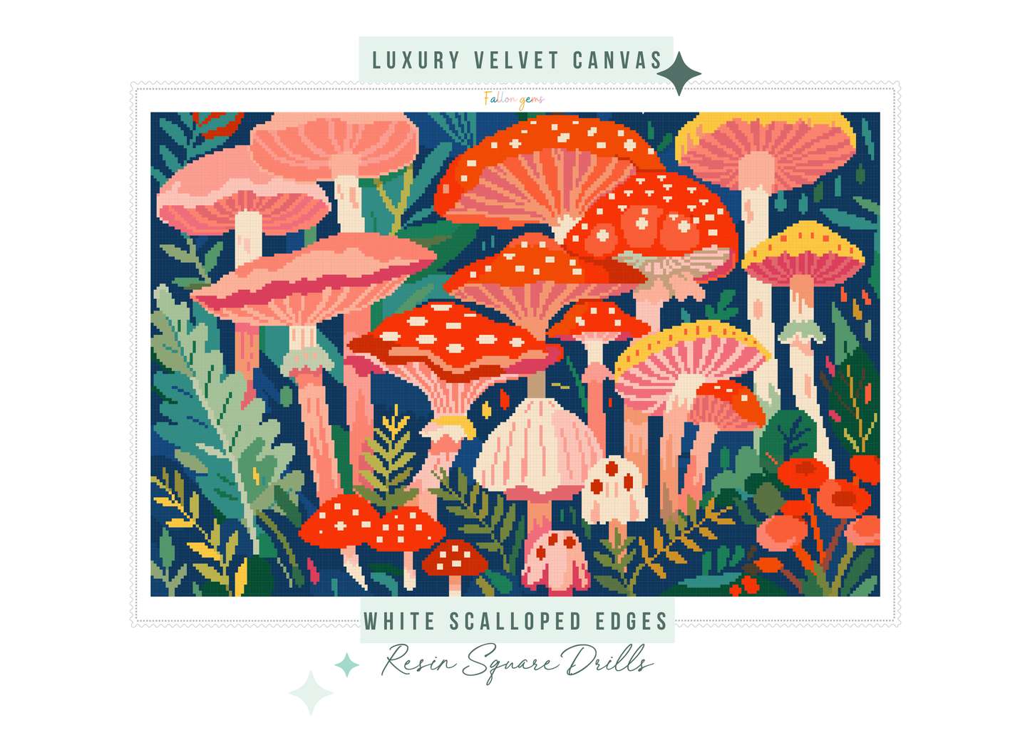 Forest Gems | Portrait Diamond Painting