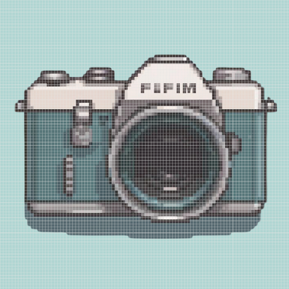 🎁 Camera 1 | Mini Diamond Painting (100% off)