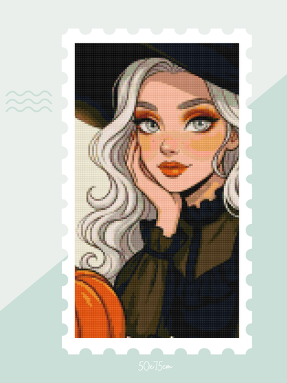 Resting Witch Face | Diamond Painting