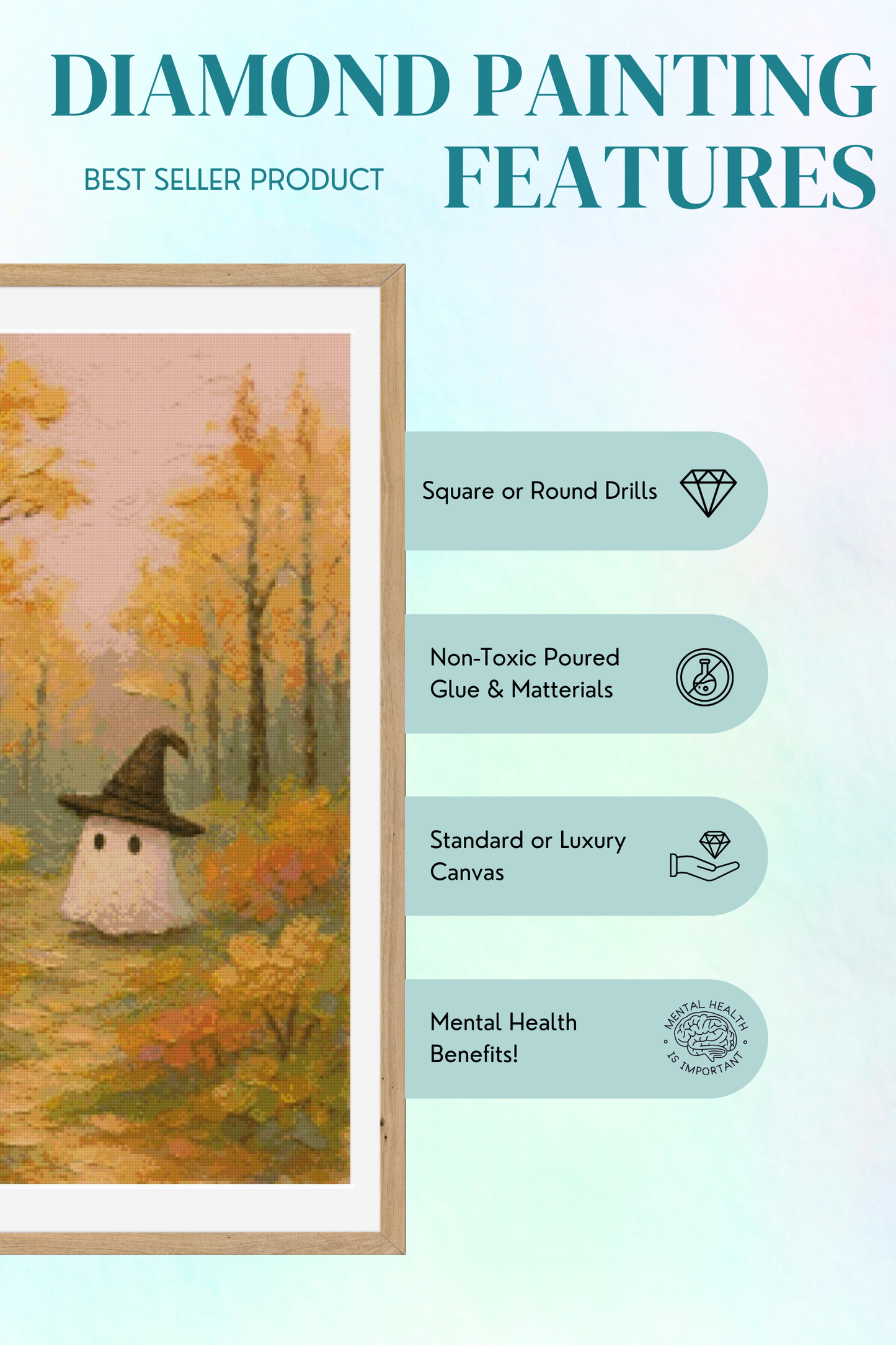 The Witch of Autumn Woods | Portrait Diamond Painting
