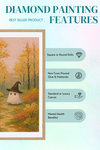 The Witch of Autumn Woods | Portrait Diamond Painting