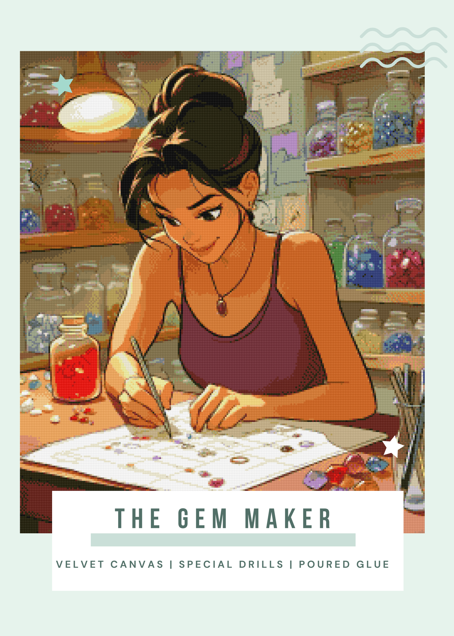 The Gemmaker | Portrait Diamond Painting
