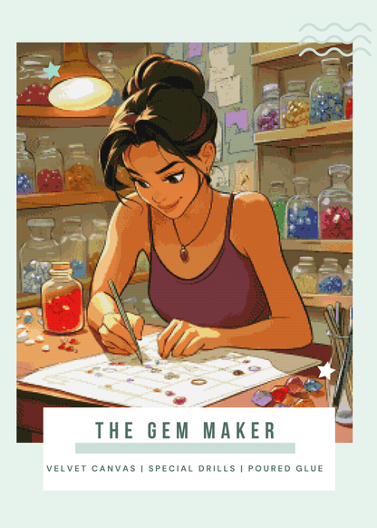 The Gemmaker | Portrait Diamond Painting