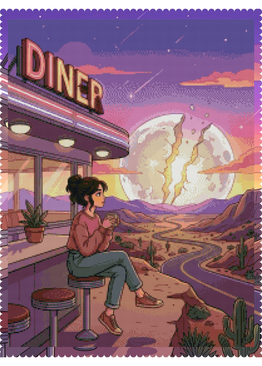 Last Sip | Diamond Painting
