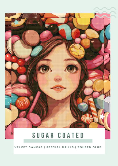 Sugar Coated | Portrait Diamond Painting