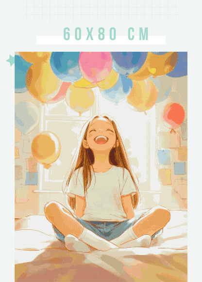 Lighter Than Yesterday | Portrait Diamond Painting