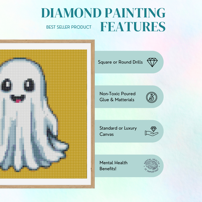 Ghost | Mini Diamond Painting