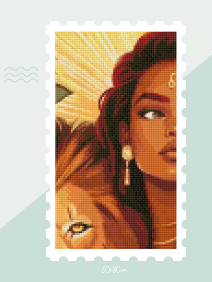 Leo Zodiac | Diamond Painting