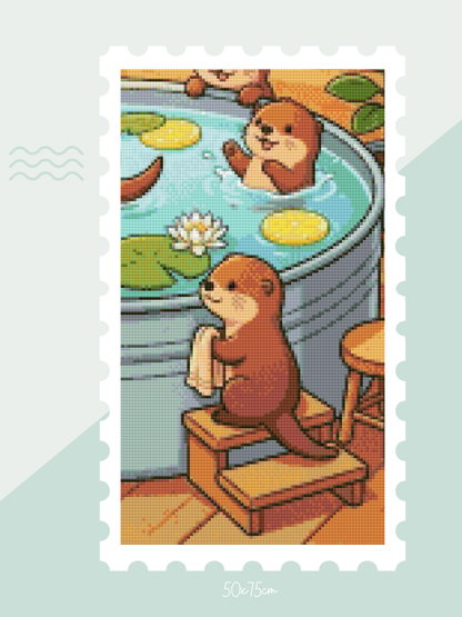 Otterly Unbothered | Diamond Painting