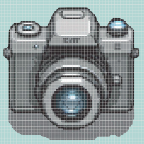 Camera 2 | Mini Diamond Painting