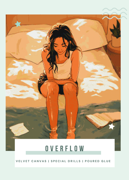 Overflow | Portrait Diamond Painting