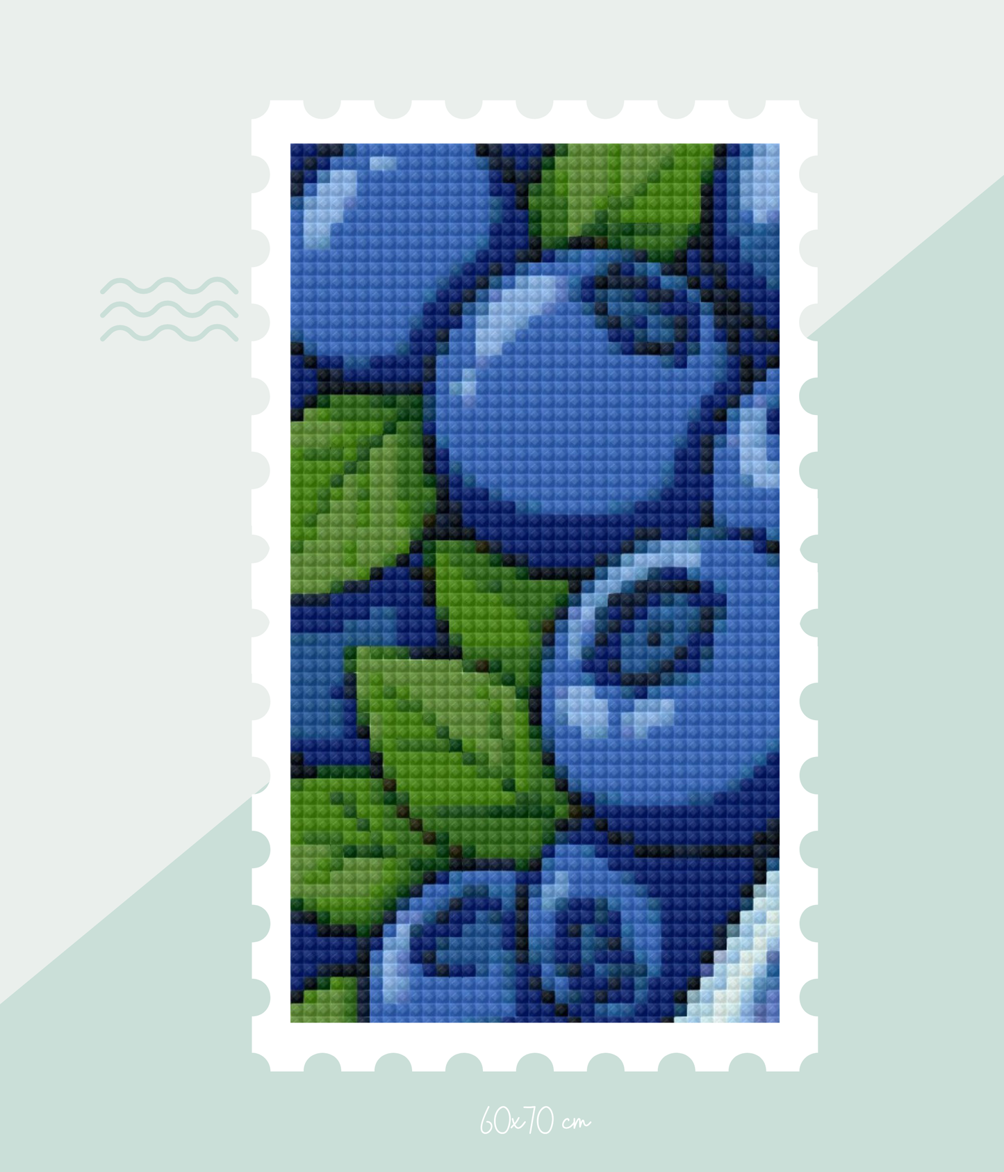 National Blueberry Popsicle Day | Diamond Painting