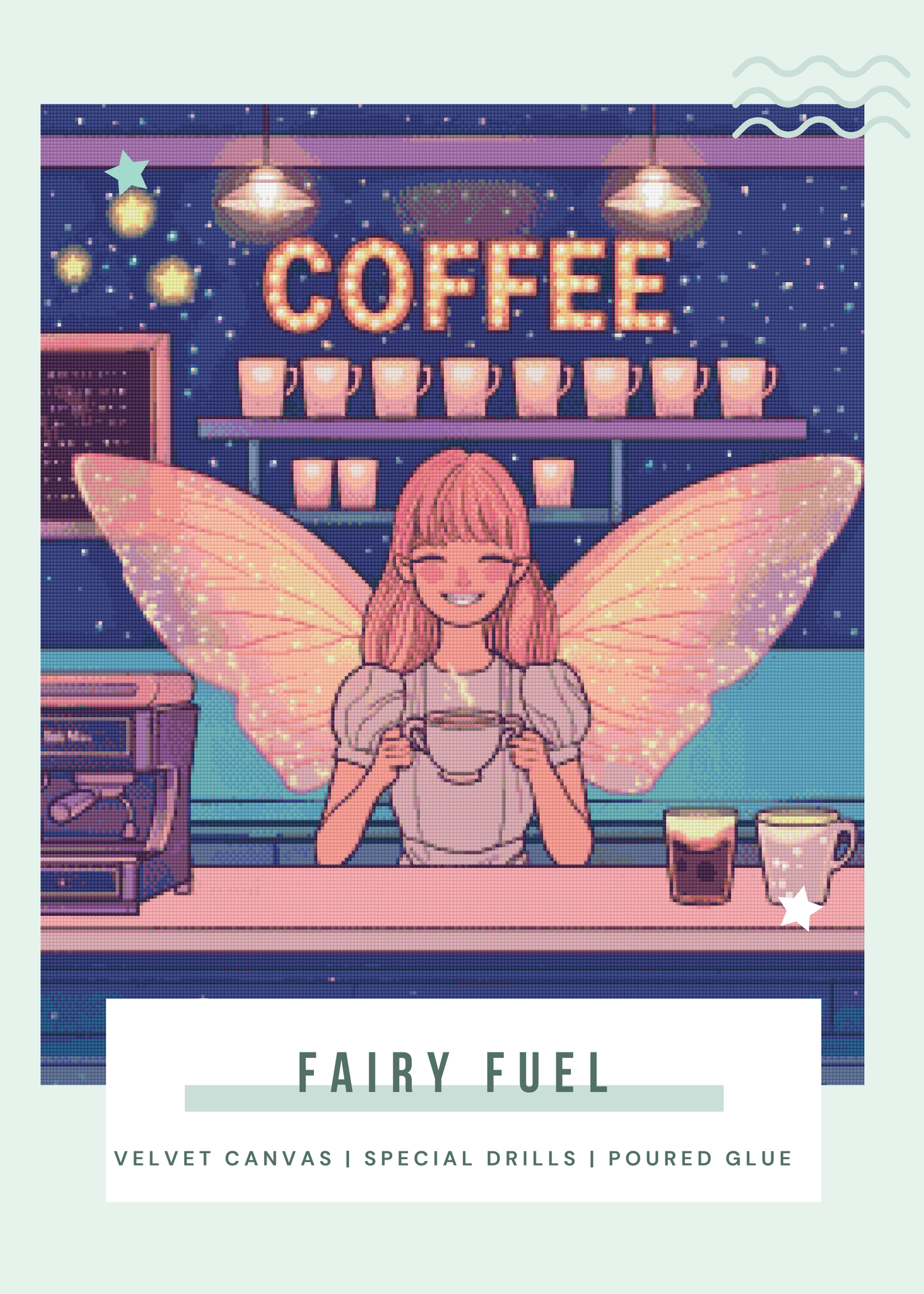 Fairy Fuel | Portrait Diamond Painting