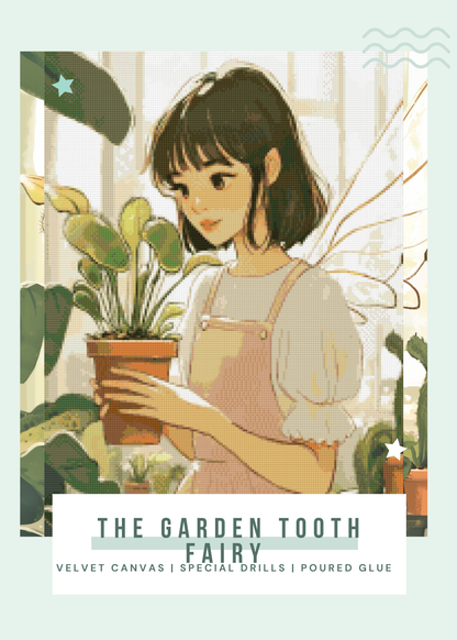 The Garden Tooth Fairy | Portrait Diamond Painting