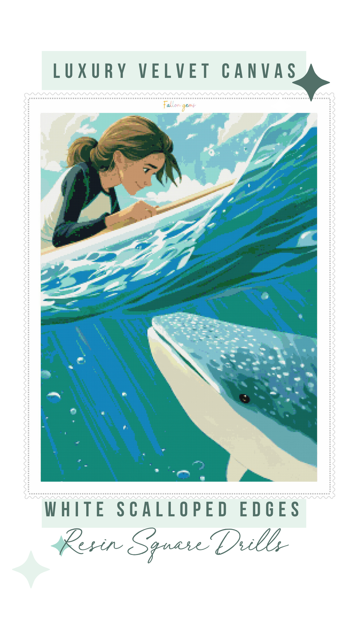 Beneath the Surface | Diamond Painting