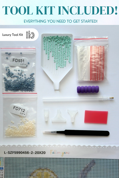 Peace Lake | Portrait Diamond Painting