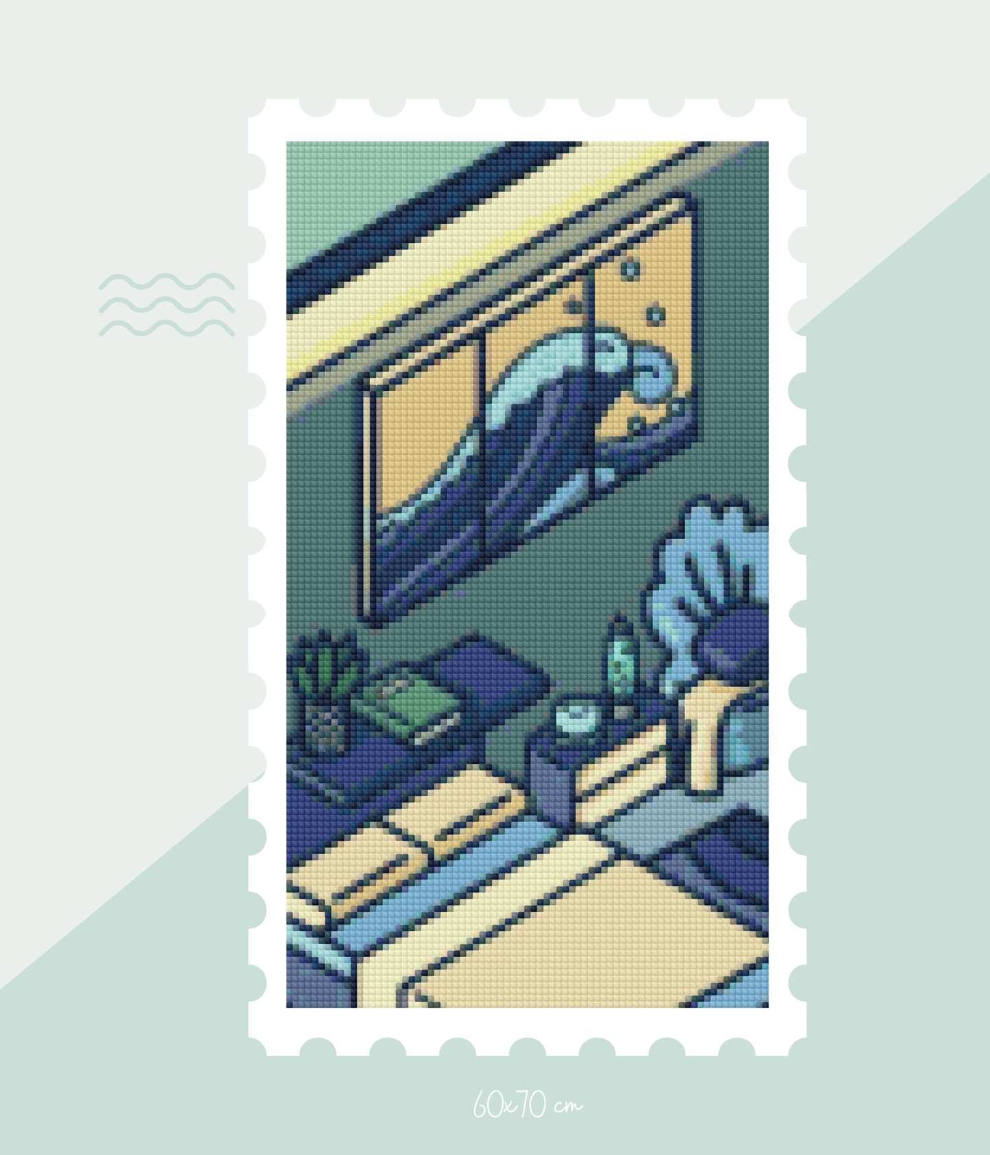 Isometric Room | Portrait Diamond Painting