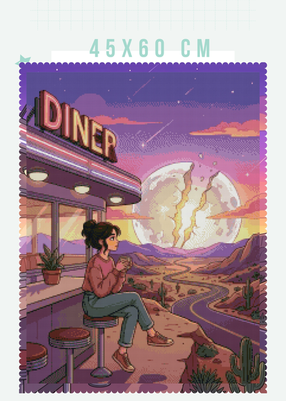Last Sip | Diamond Painting