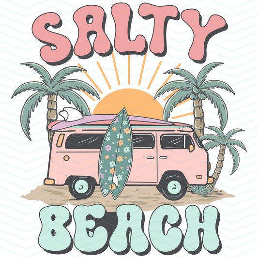 Salty Beach | Premium Diamond Painting