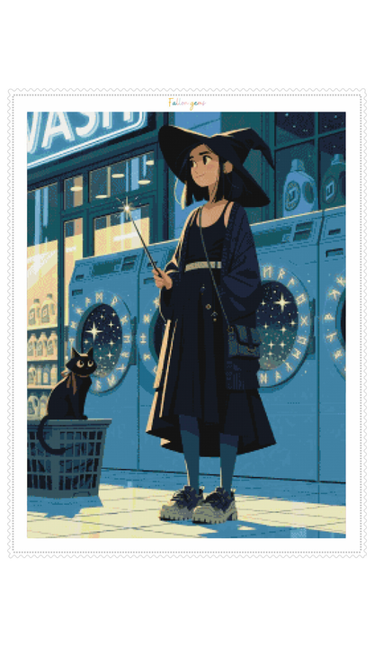 Wash, Dry, Hex | Diamond Painting