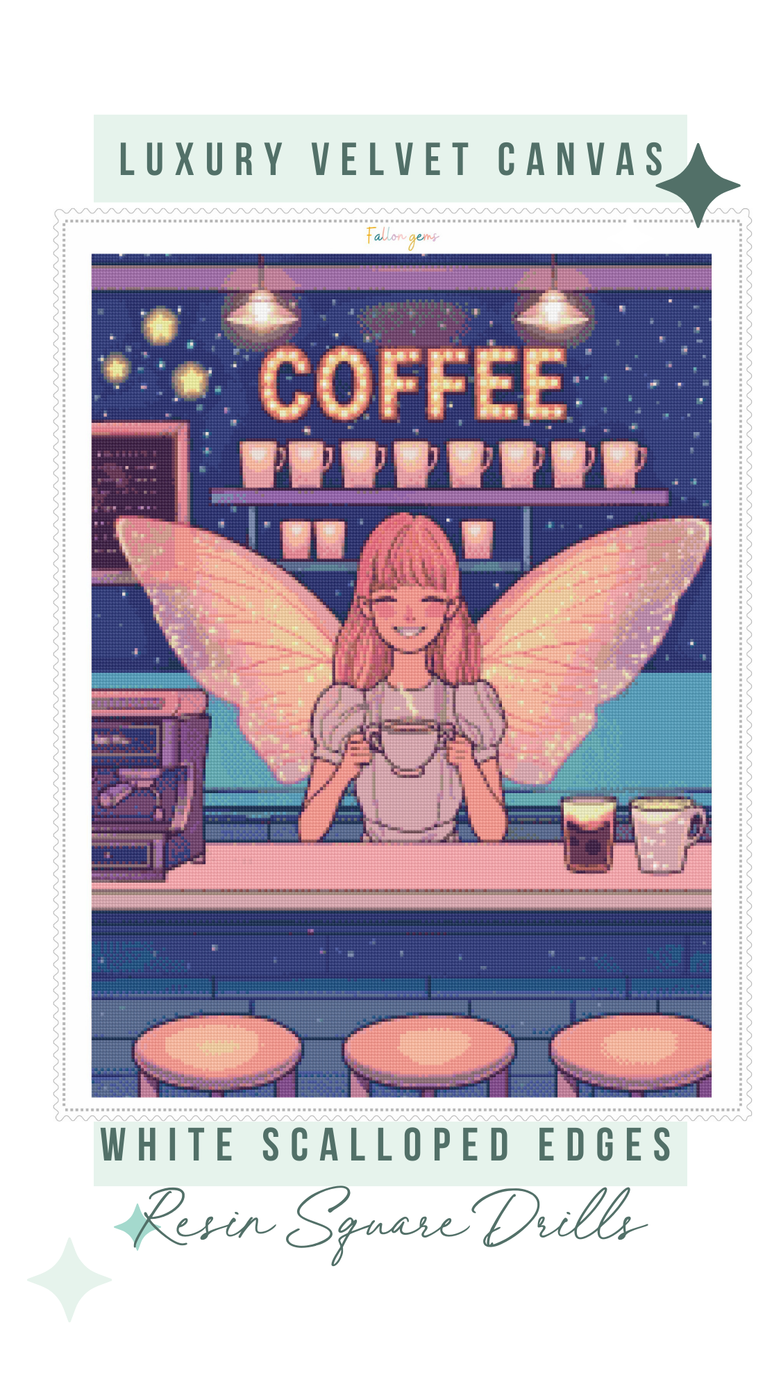 Fairy Fuel | Portrait Diamond Painting
