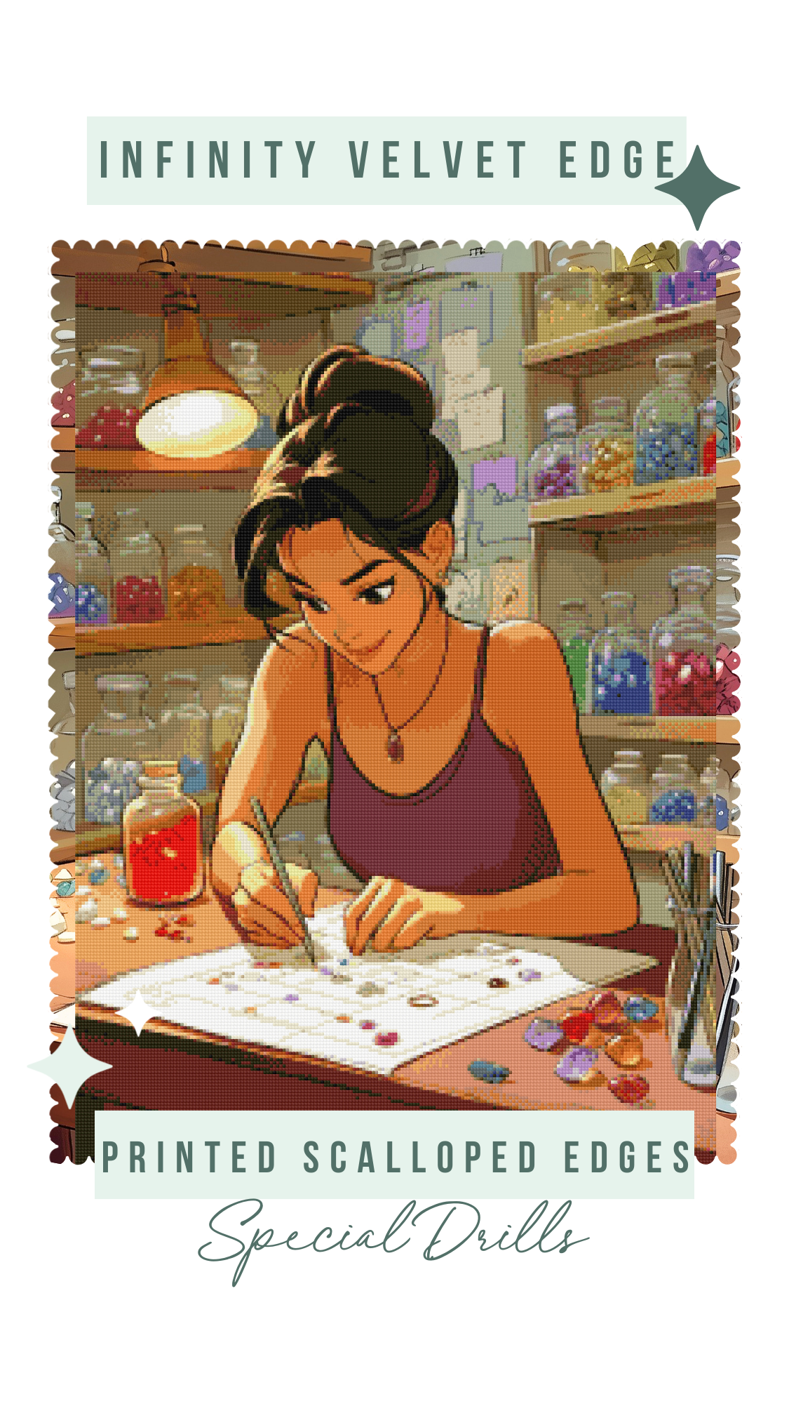 The Gemmaker | Portrait Diamond Painting