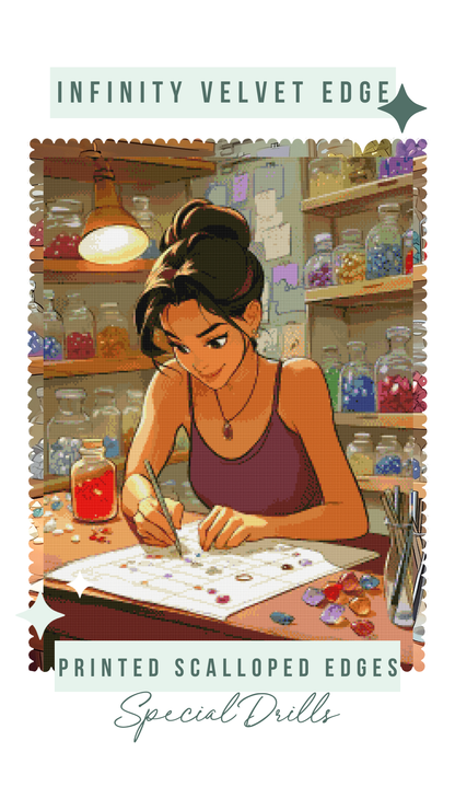 The Gemmaker | Portrait Diamond Painting