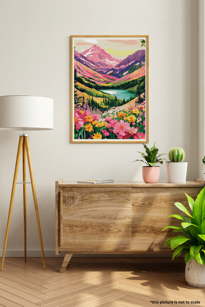 Joy in Full Bloom | Portrait Diamond Painting