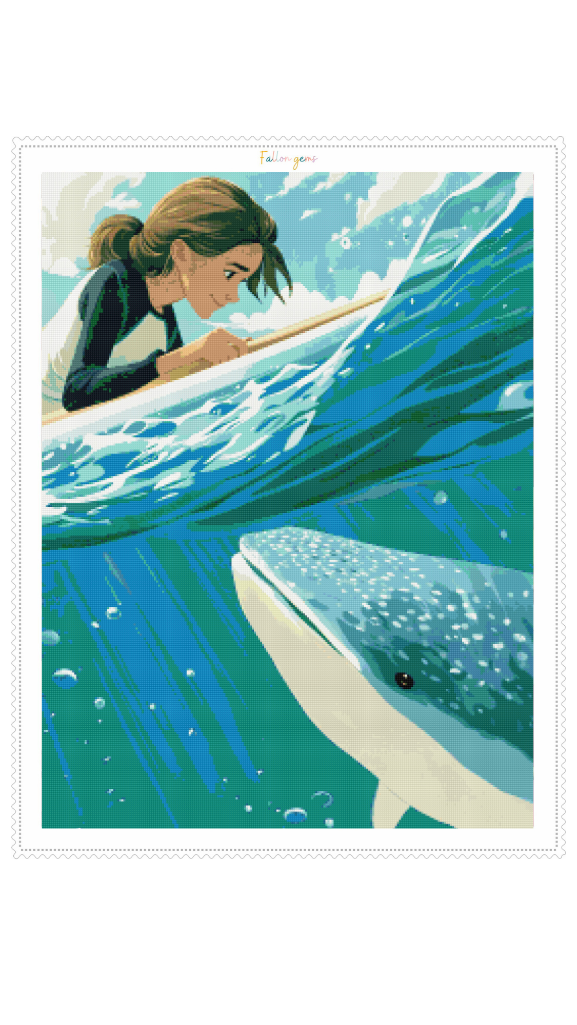 Beneath the Surface | Diamond Painting