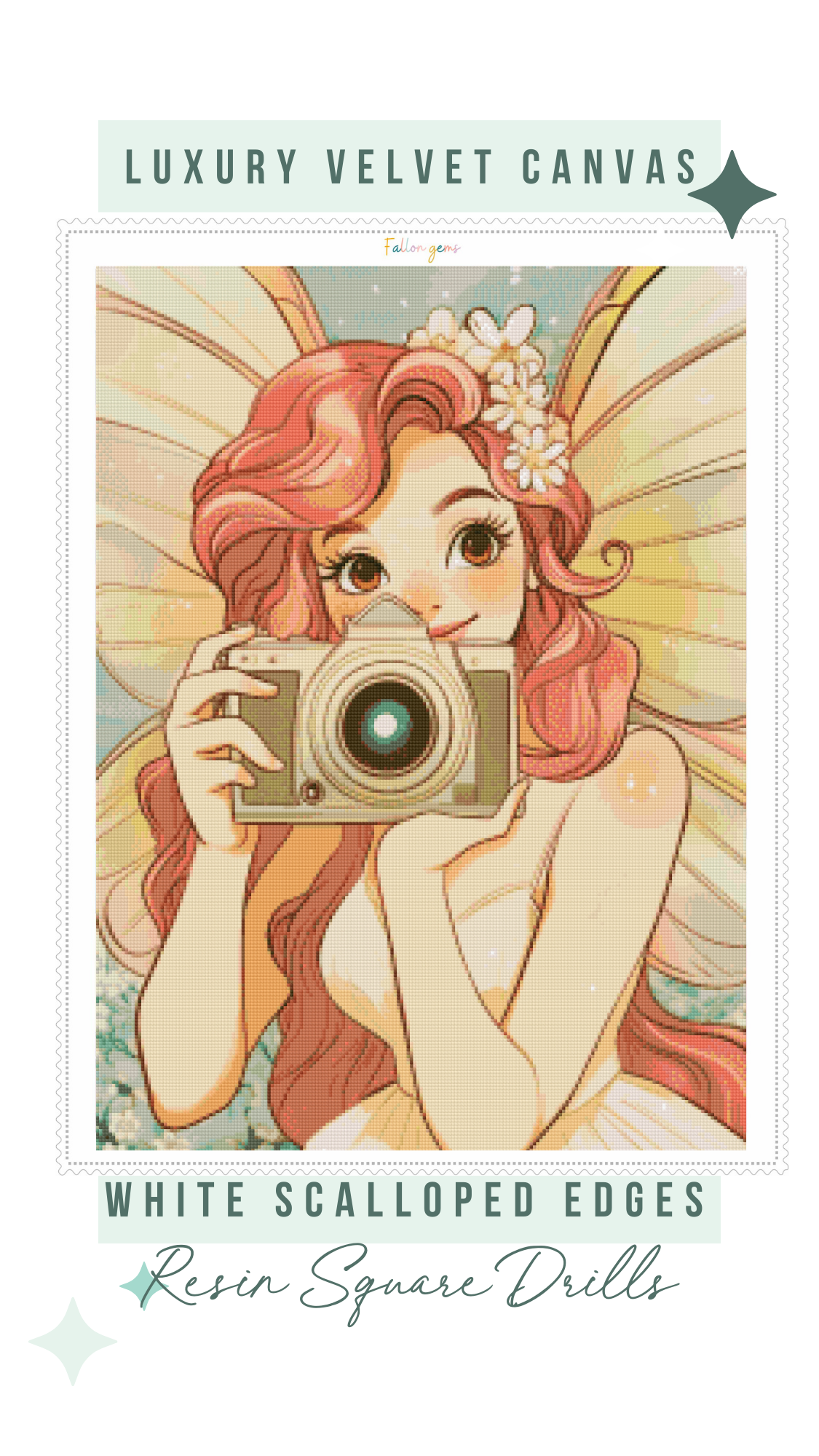 Fairy Frame of Mind | Portrait Diamond Painting