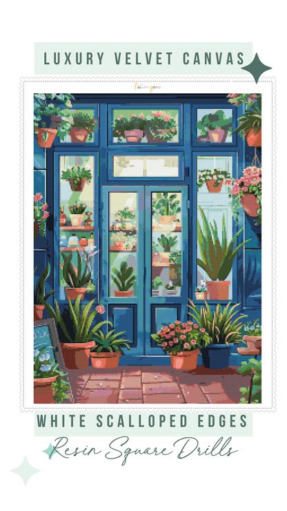 Window Garden | Portrait Diamond Painting
