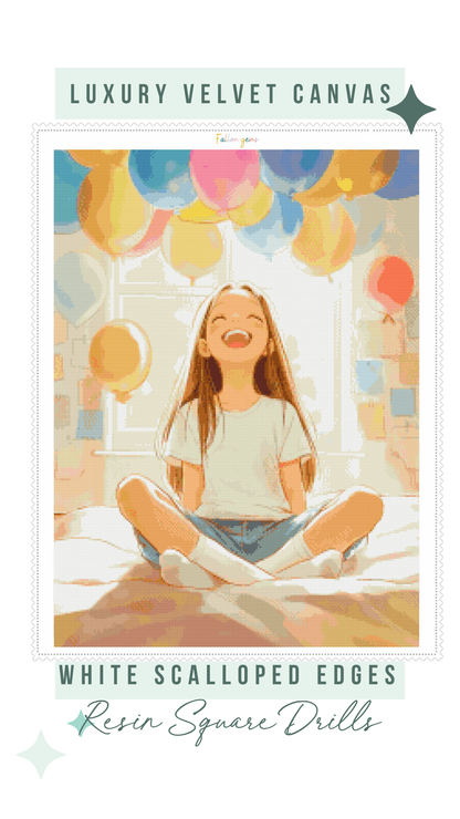 Lighter Than Yesterday | Portrait Diamond Painting