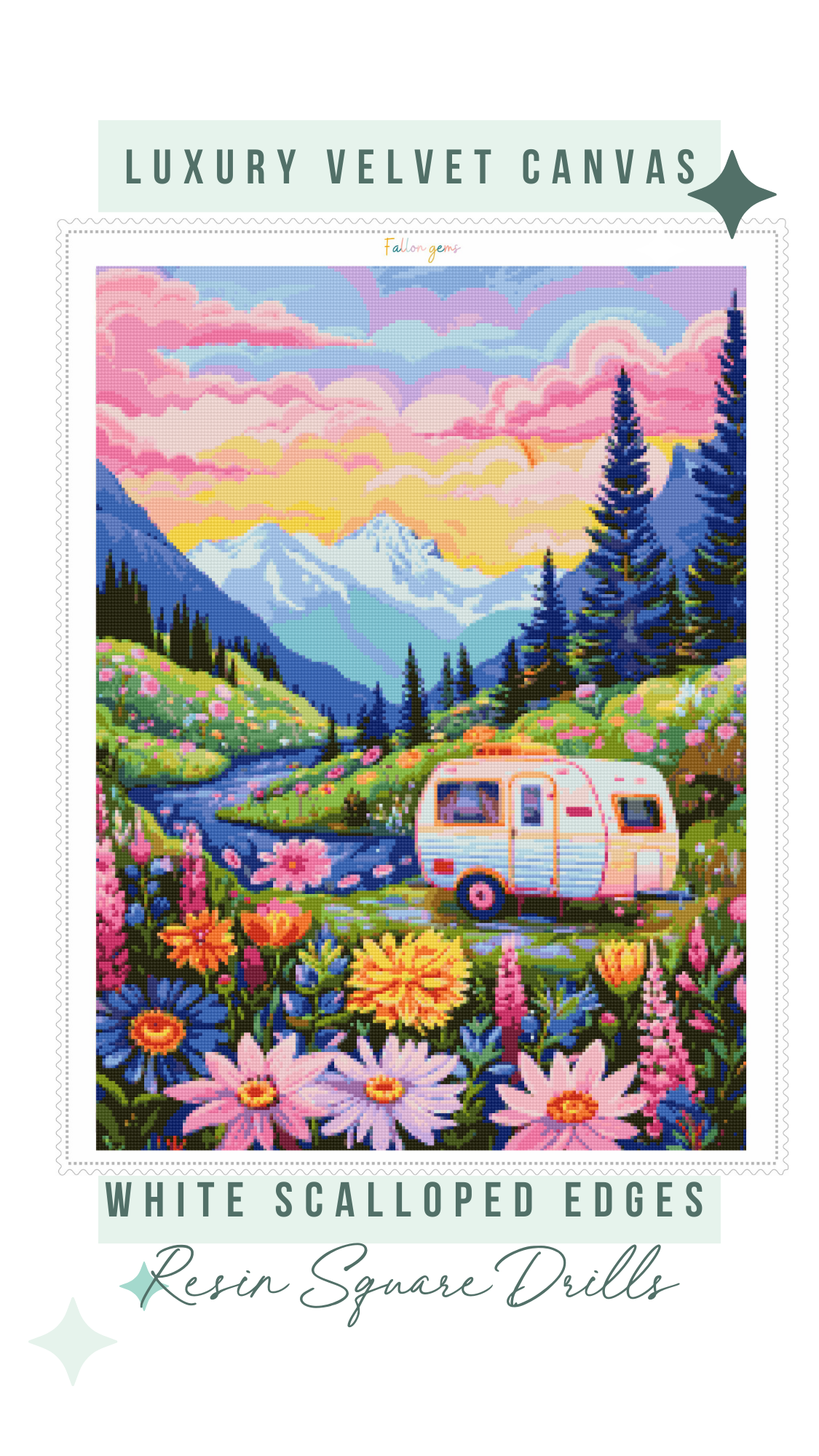 ダイヤモンドアートクラブInspirationof Spring Meadows Inspiration of Spring Meadows – Diamond Art Club
