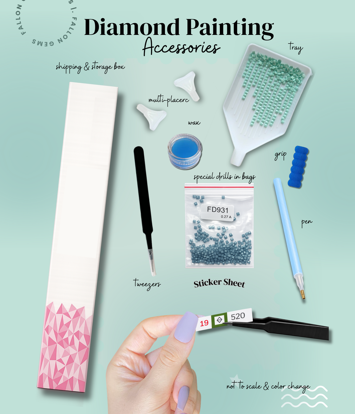 National Blueberry Popsicle Day | Diamond Painting