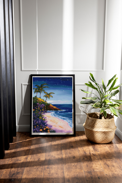 Where Peace Meets the Tide | Portrait Diamond Painting