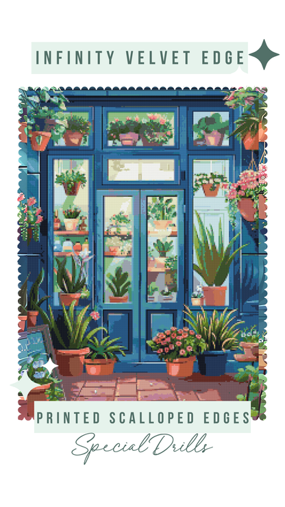 Window Garden | Portrait Diamond Painting