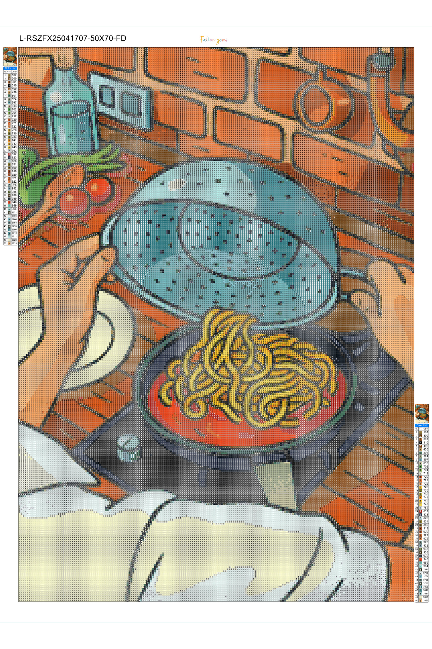 La Cucina, Italian for "The Kitchen" | Diamond Painting