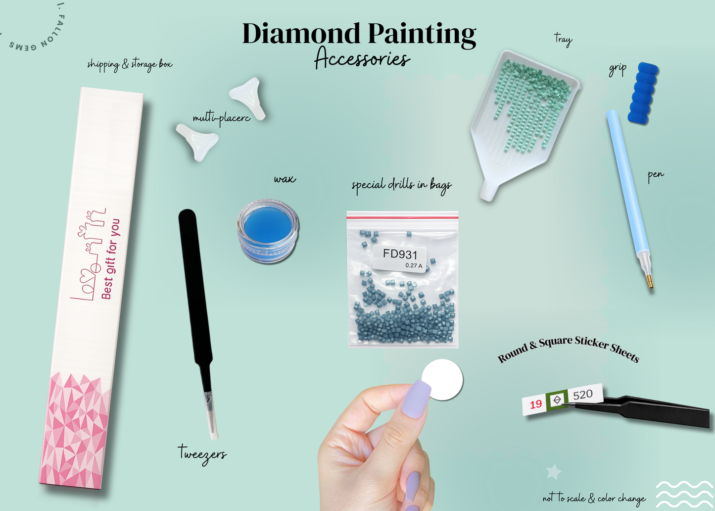 Forest Gems | Portrait Diamond Painting