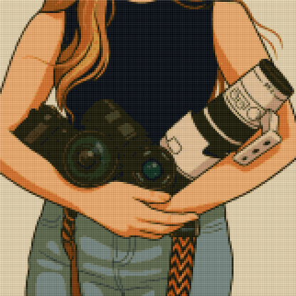 Through Her Lens | Better Than Therapy Diamond Painting