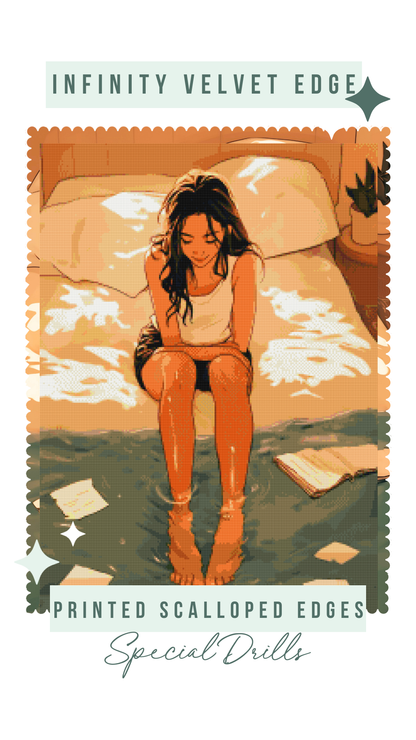 Overflow | Portrait Diamond Painting