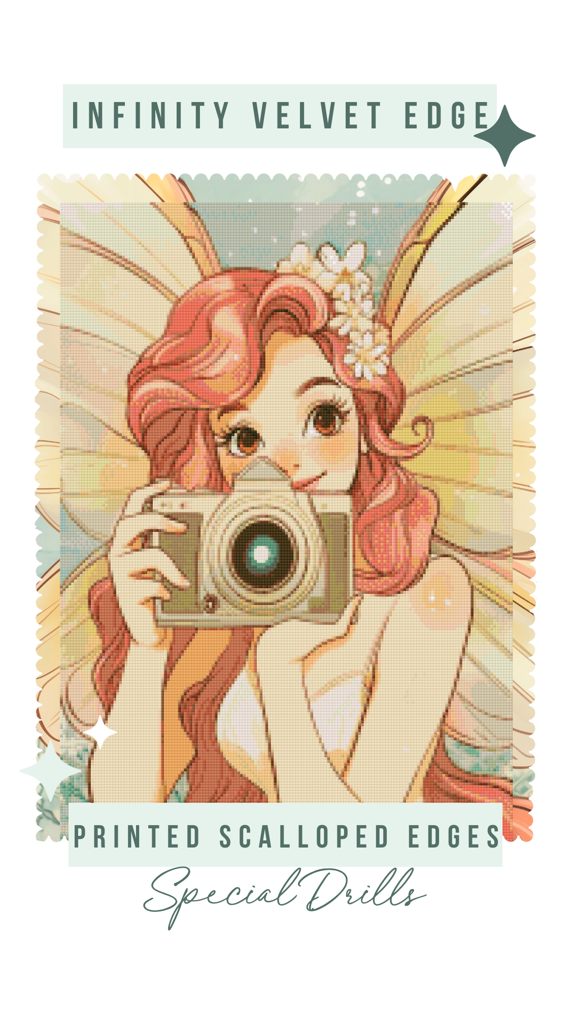 Fairy Frame of Mind | Portrait Diamond Painting
