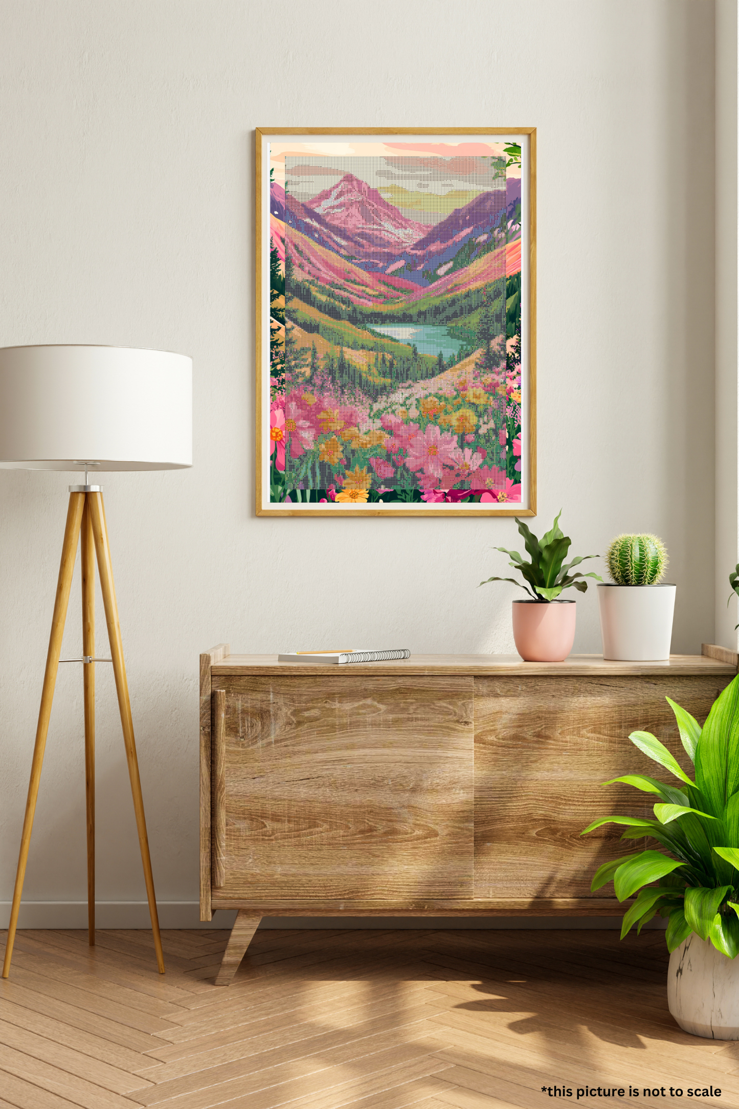 Peace Lake | Portrait Diamond Painting