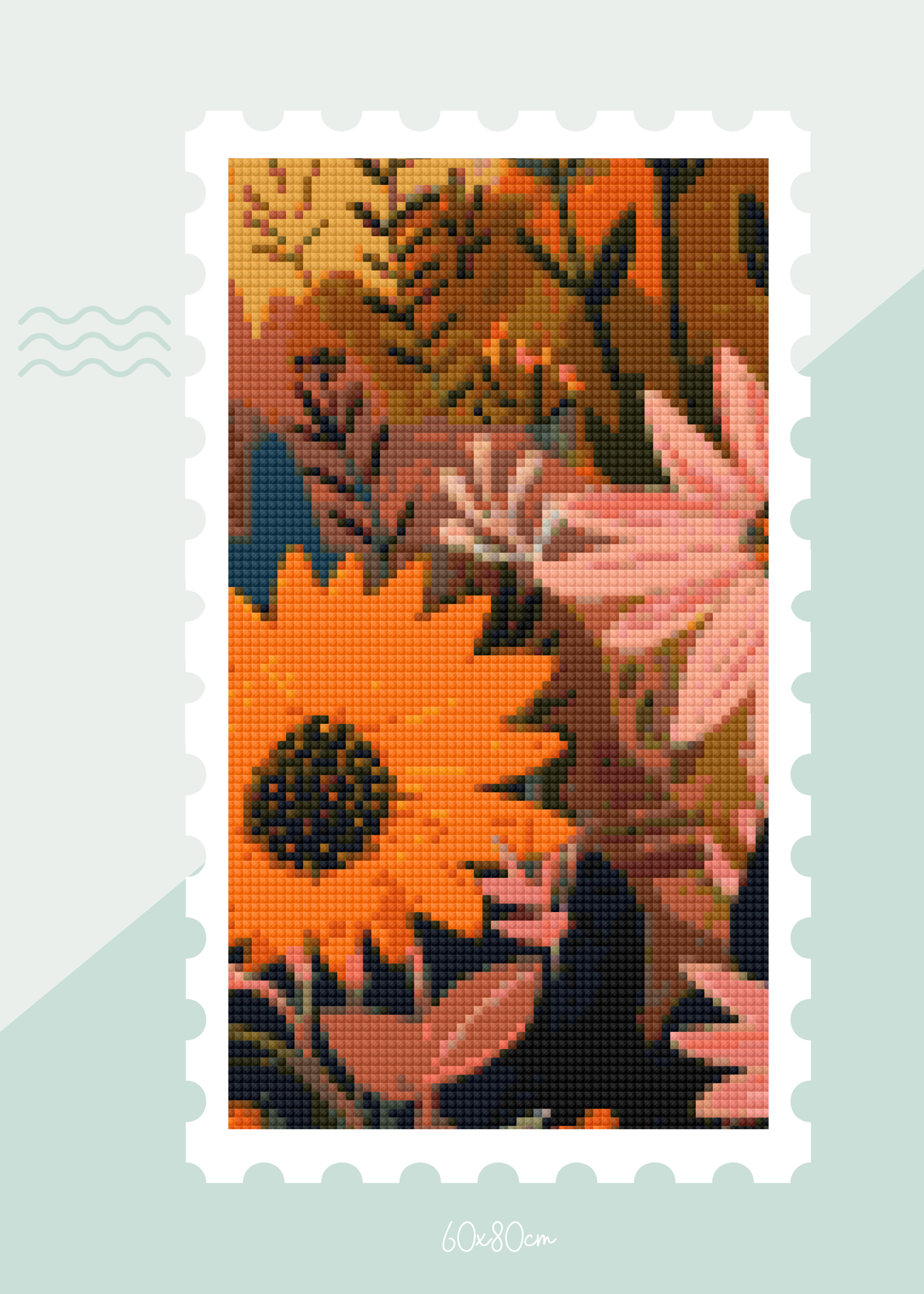 Twilight Blossom | Portrait Diamond Painting