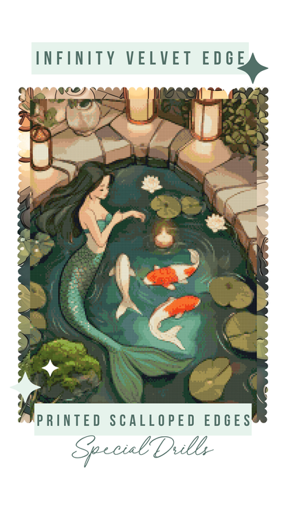 Koi Therapy | Portrait Diamond Painting