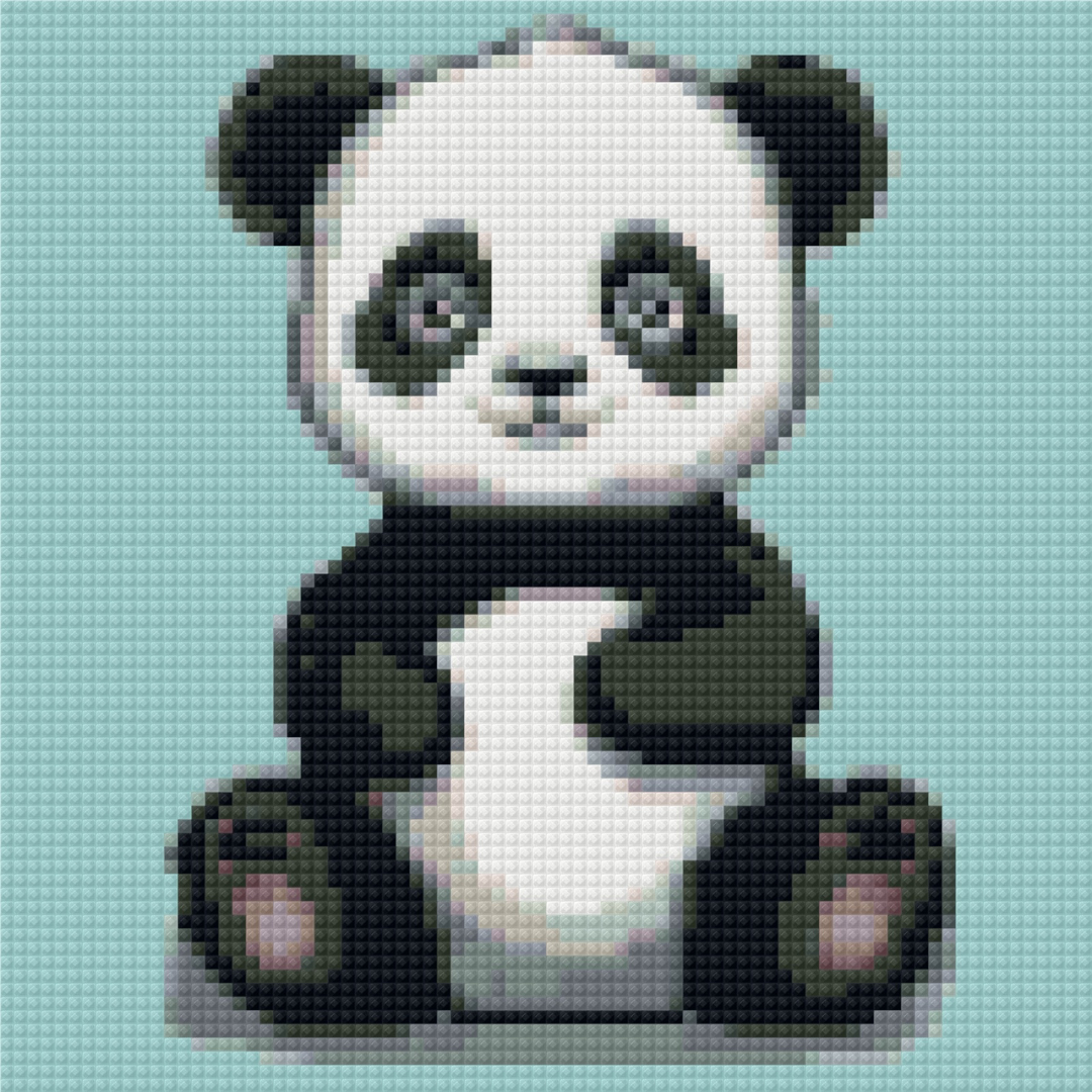 Panda | Mini Diamond Painting