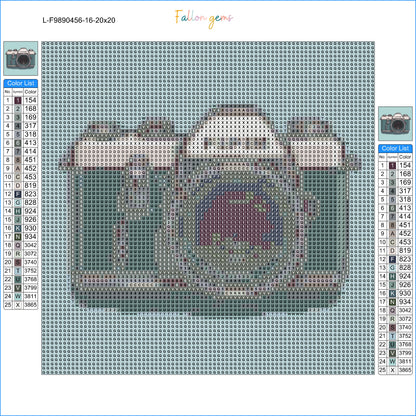 Camera 1 | Mini Diamond Painting