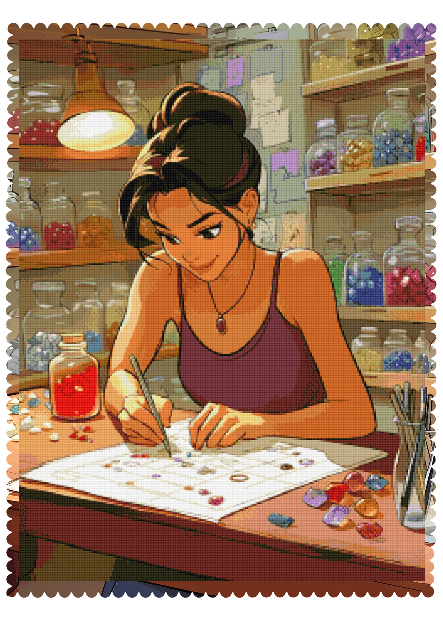 The Gemmaker | Portrait Diamond Painting